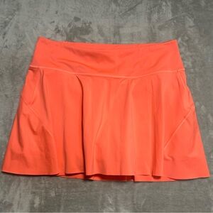 Athleta Ace Tennis Skort 15.5” Inch Women’s XL Peach Pink